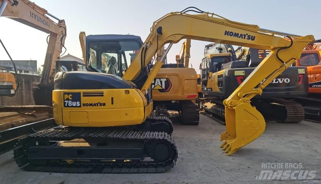 Komatsu PC 78 US-6 حفارات زحافة