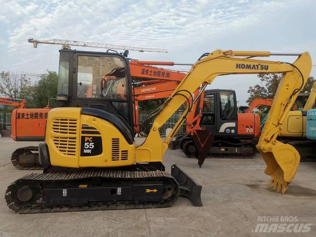 Komatsu PC 55 MR حفارات صغيرة أقل من 7 طن (حفارات صغيرة)