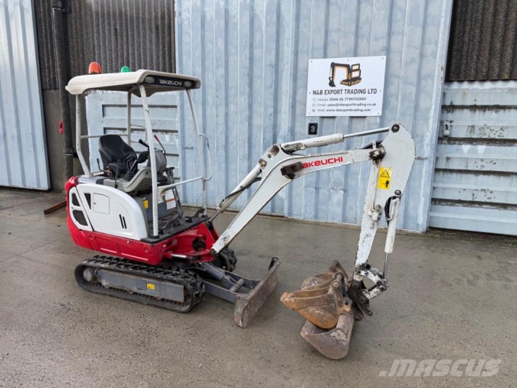 Takeuchi TB 216 حفارات صغيرة أقل من 7 طن (حفارات صغيرة)
