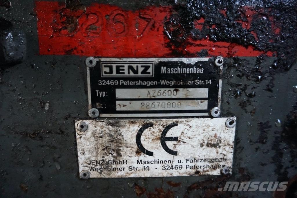 JENZ AZ 660 D ماكينات تقطيع أخشاب الحراجة