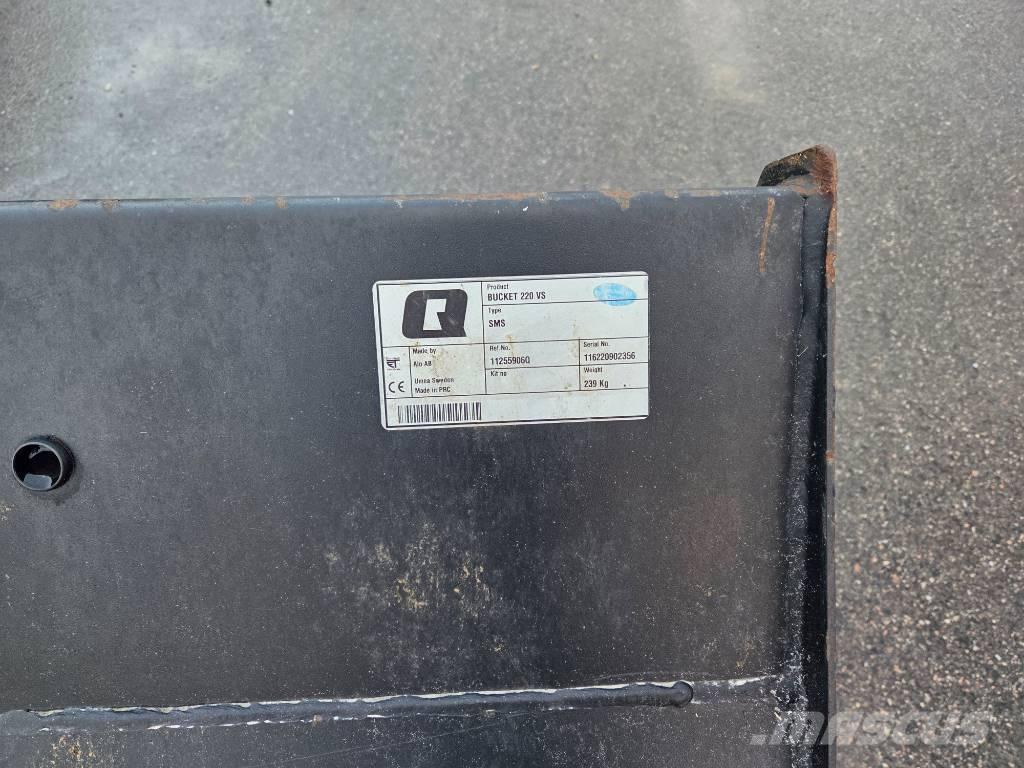 Quicke VS220 ملحقات أمامية للوادر