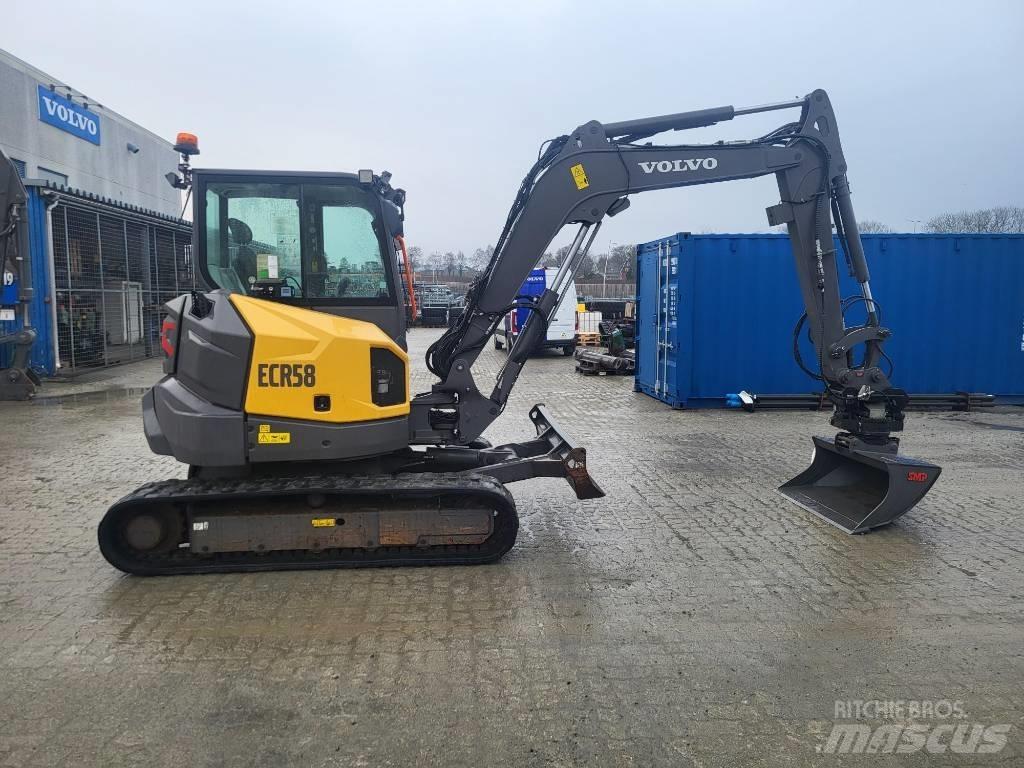 Volvo ECR58F حفارات وسط 7 طن - 12 طن