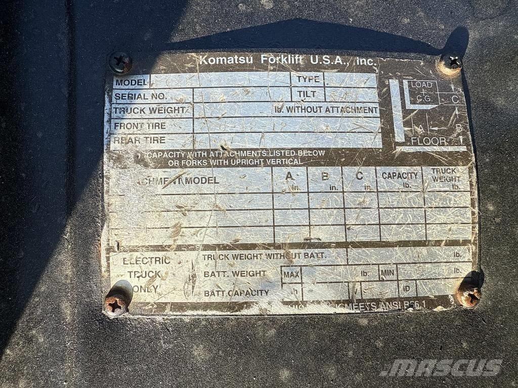 Komatsu FG 25 C-12 شاحنات ذات رافعات شوكية - أخرى