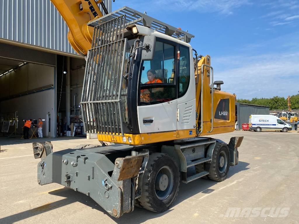 Liebherr LH 22 M مناولات المخلفات / مناولات صناعية