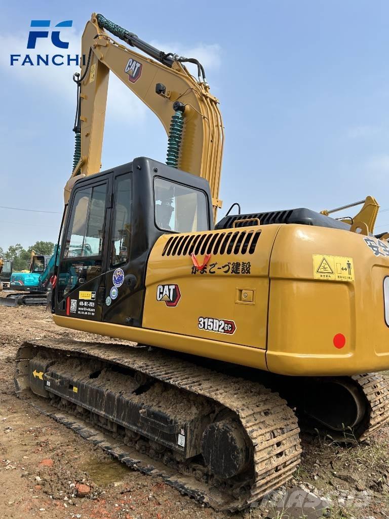 CAT 315d2gc حفارات زحافة