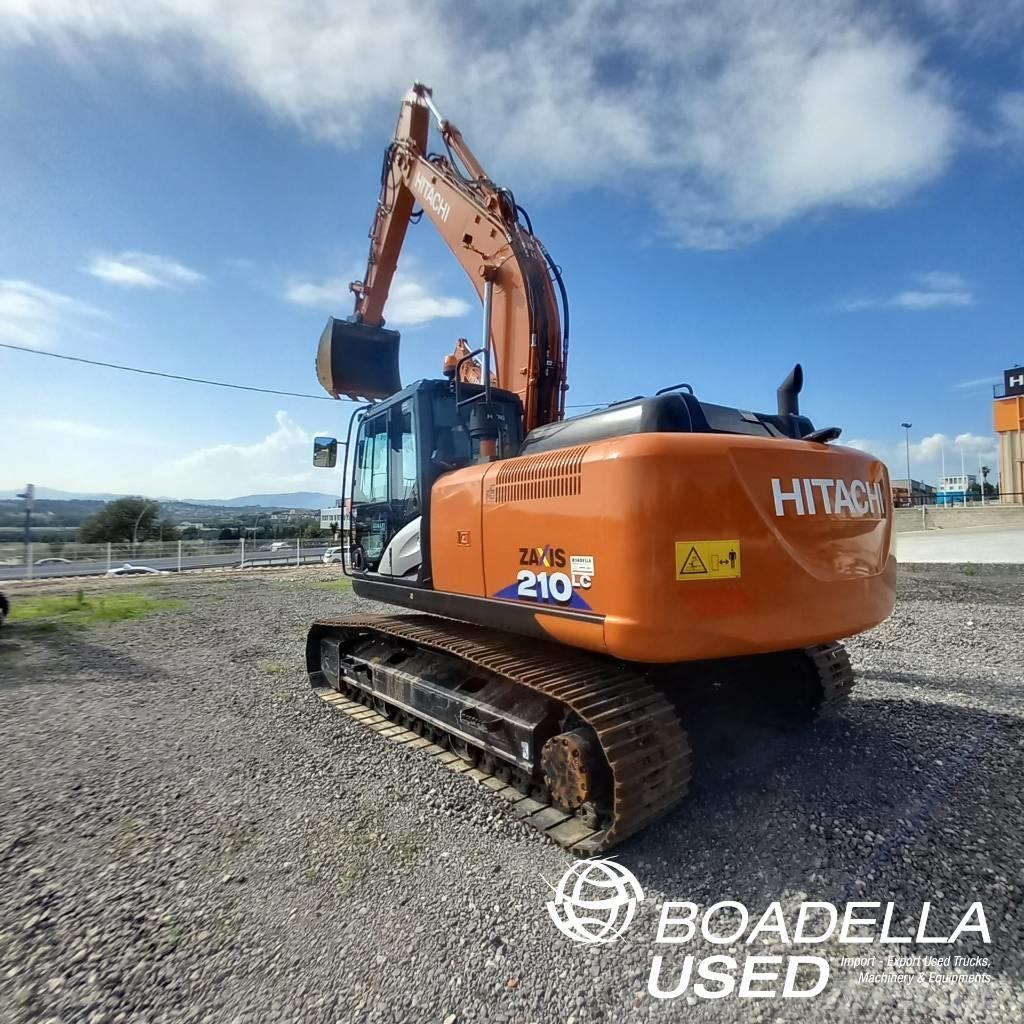 Hitachi ZX 210 LC-6 حفارات زحافة