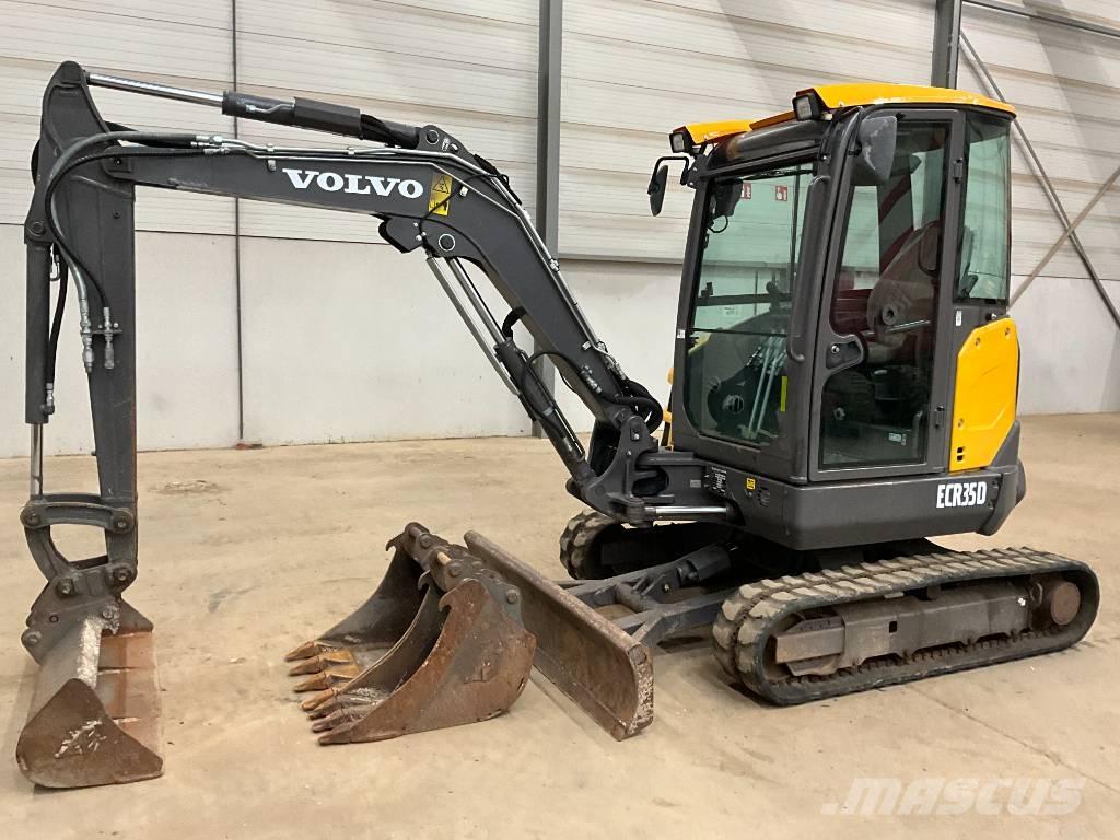 Volvo ECR 35 D حفارات صغيرة أقل من 7 طن (حفارات صغيرة)