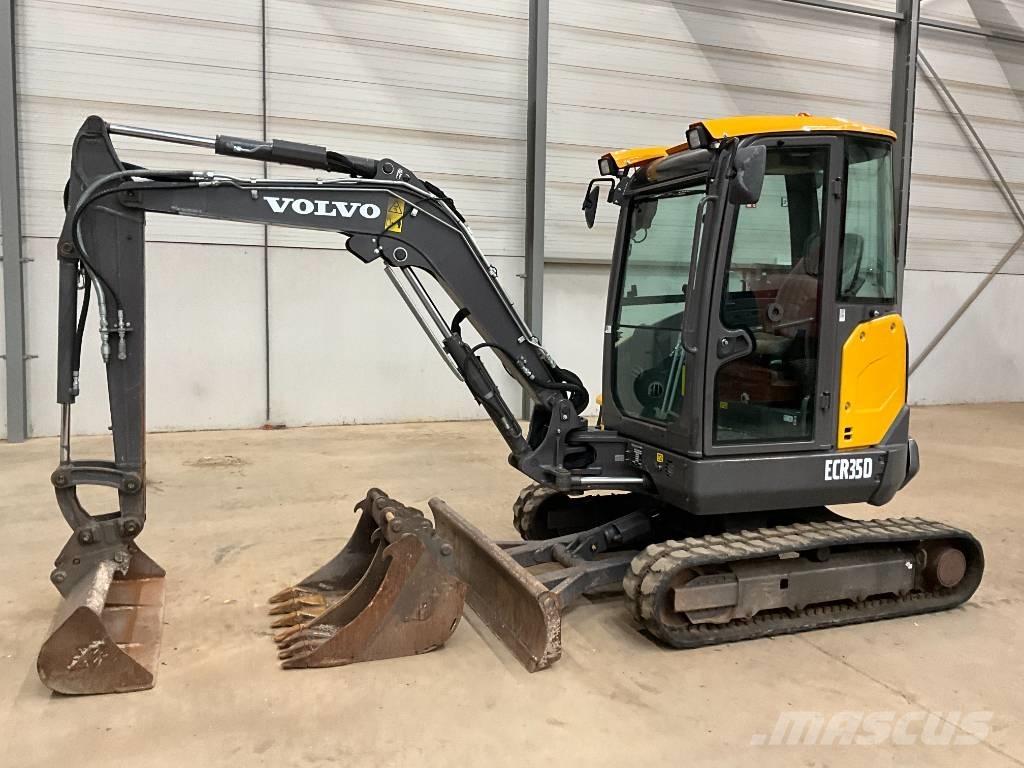 Volvo ECR 35 D حفارات صغيرة أقل من 7 طن (حفارات صغيرة)