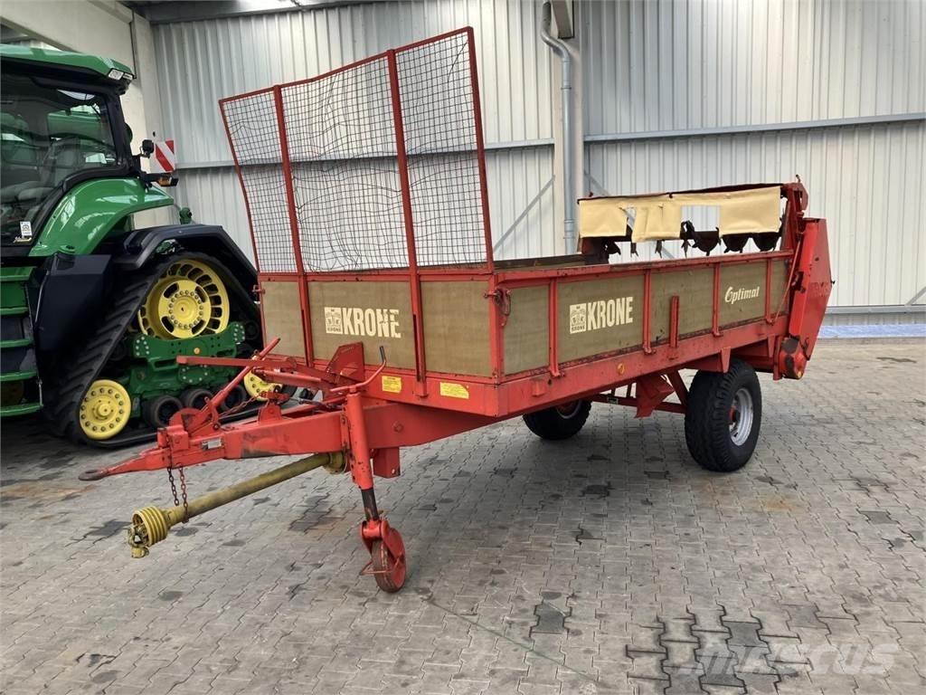 Krone Optimat 4.0 معدات توزيع السماد العضوي