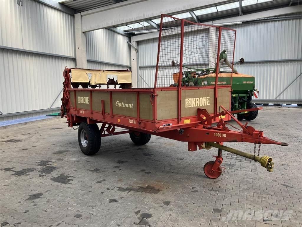 Krone Optimat 4.0 معدات توزيع السماد العضوي