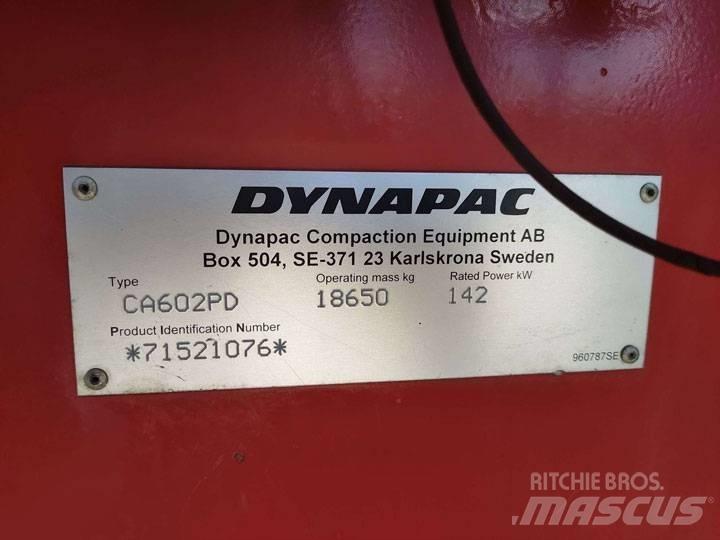 Dynapac CA602PD مداحل أحادية الأسطوانة