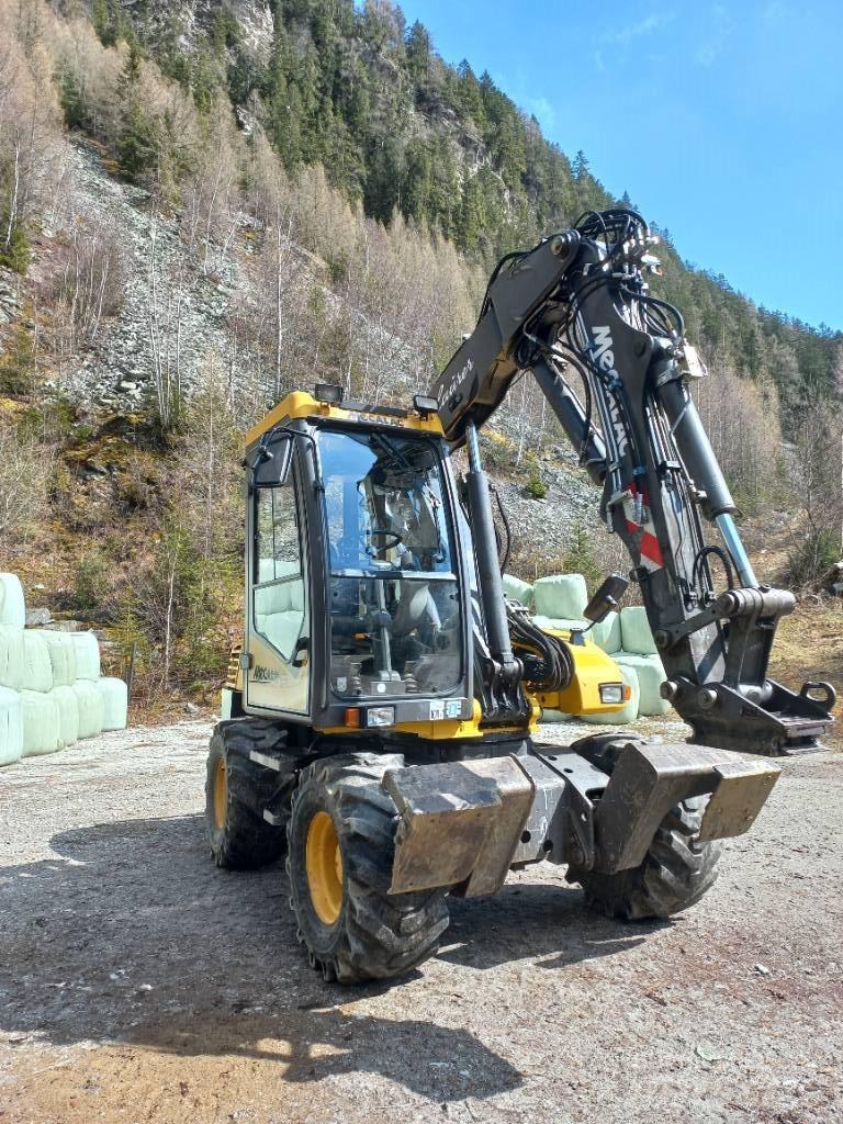 Mecalac 12 M XT لوادر ذات جرافات عكسية