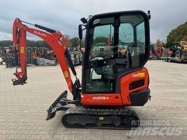 Kubota KX 019-4 حفارات صغيرة أقل من 7 طن (حفارات صغيرة)