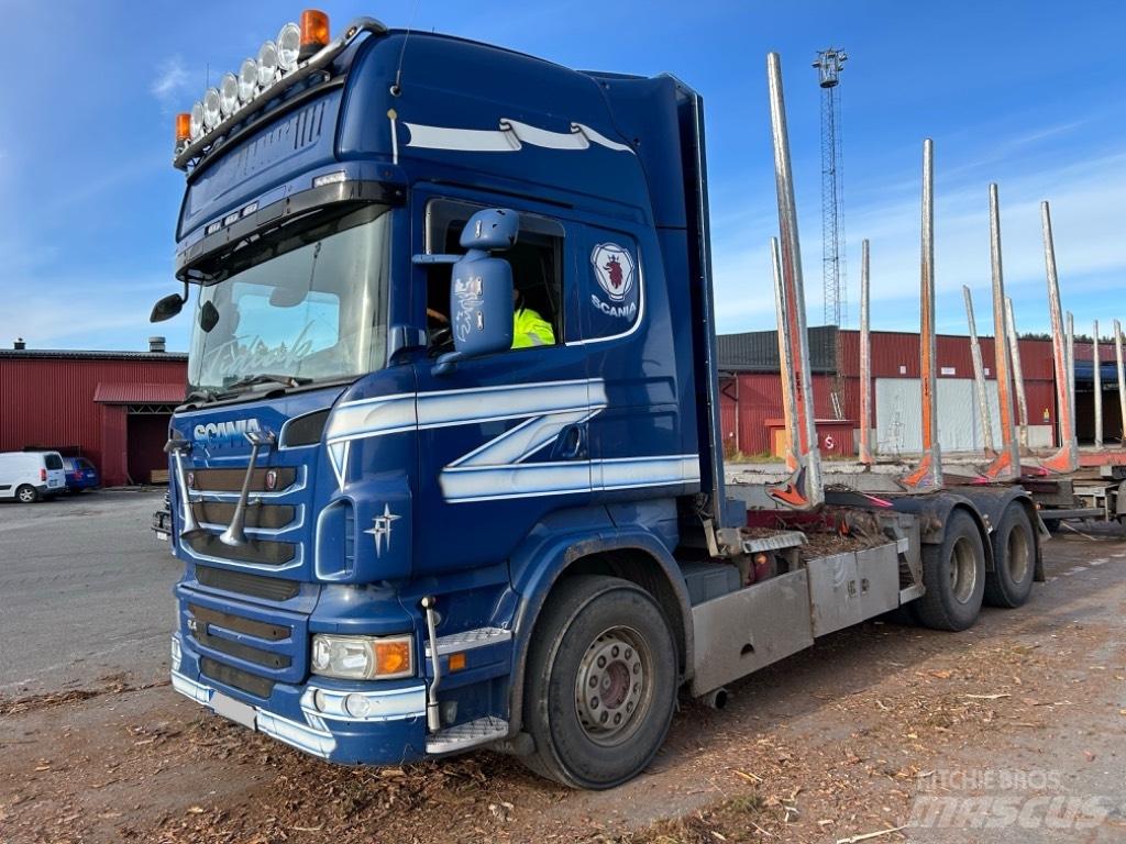 Scania R 480 LB شاحنات أشجار