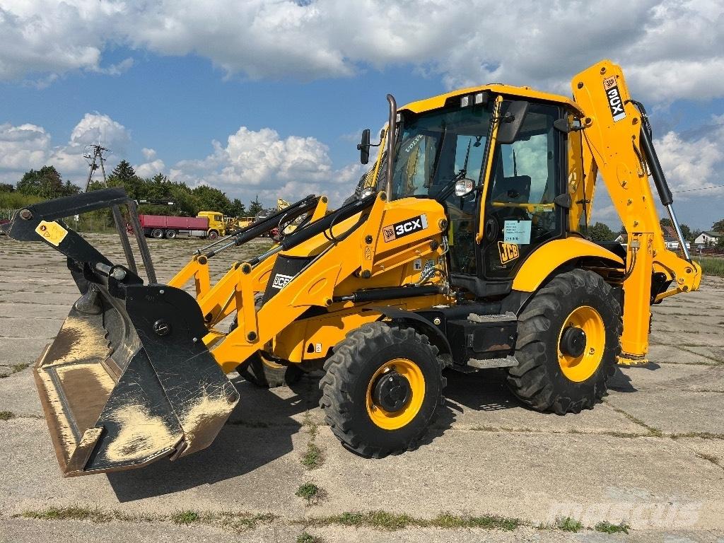 JCB 3 CX لوادر ذات جرافات عكسية