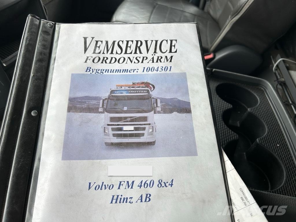 Volvo FM 460 شاحنات الرافعات