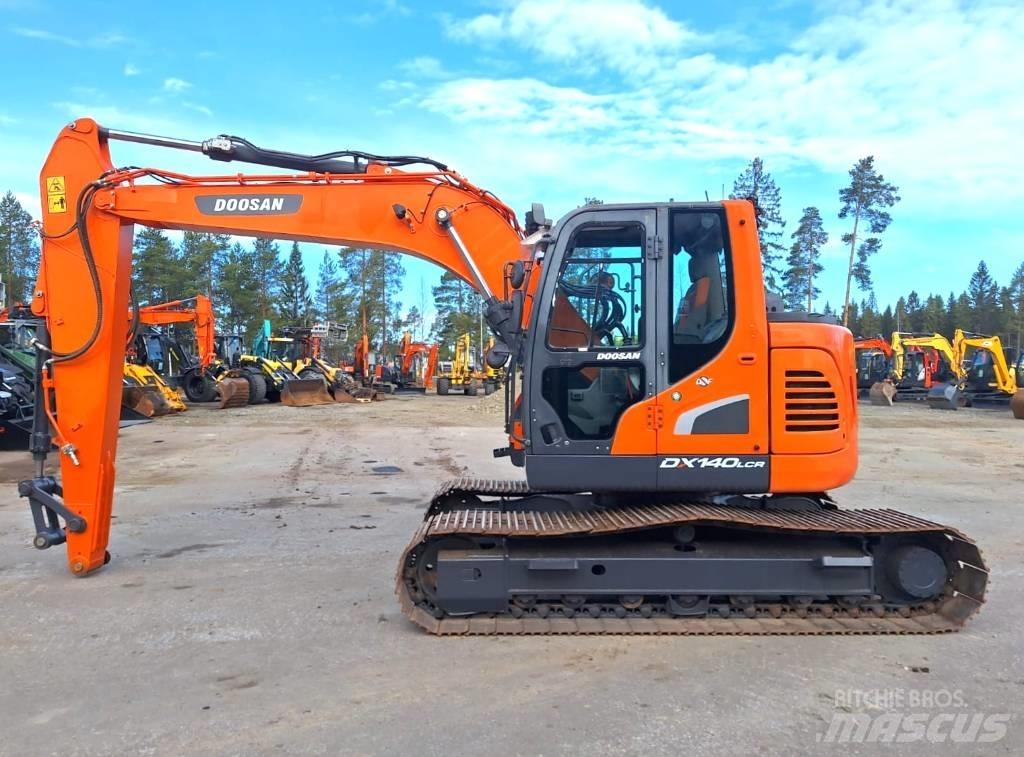 Doosan DX140LCR-5 حفارات زحافة