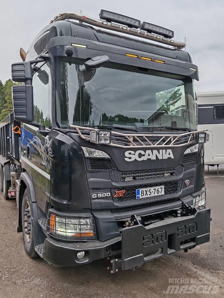 Scania G 500 شاحنات قلابة