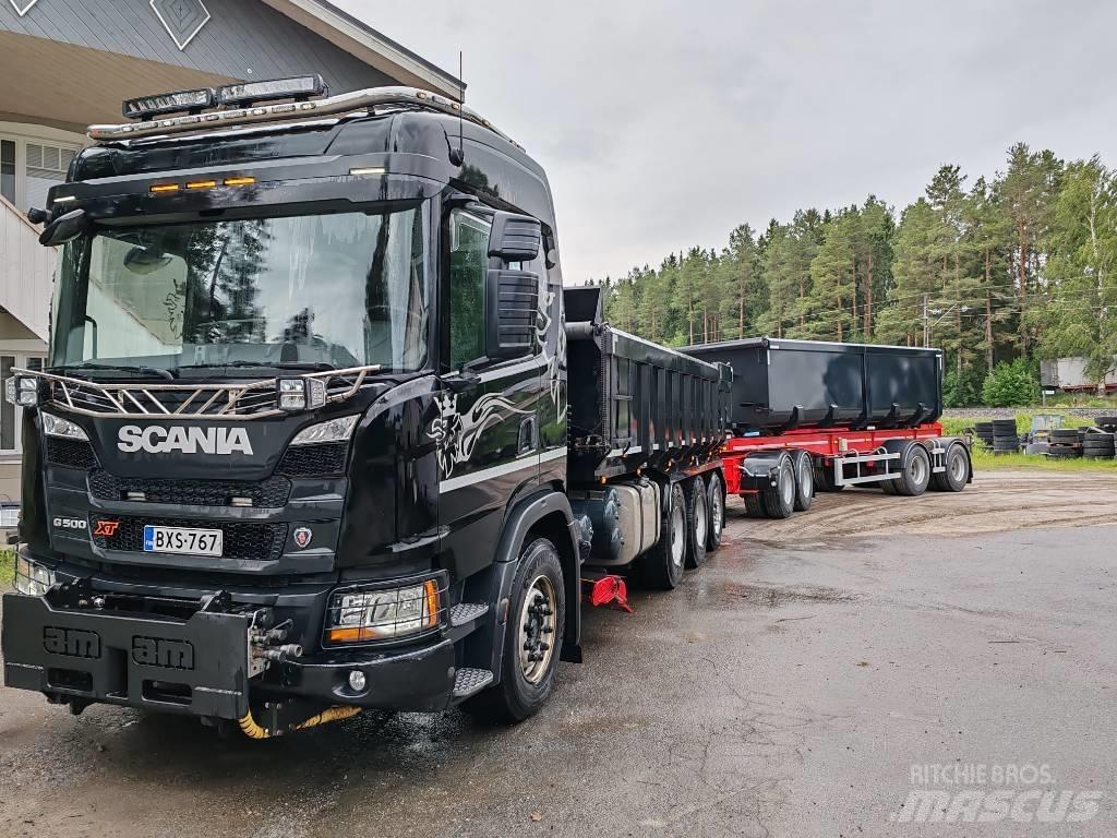 Scania G 500 شاحنات قلابة