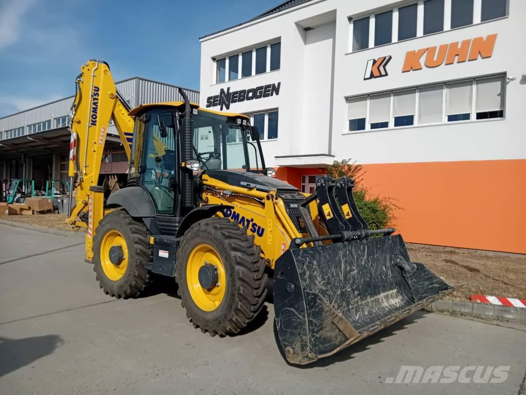 Komatsu WB 97 S-8 لوادر ذات جرافات عكسية