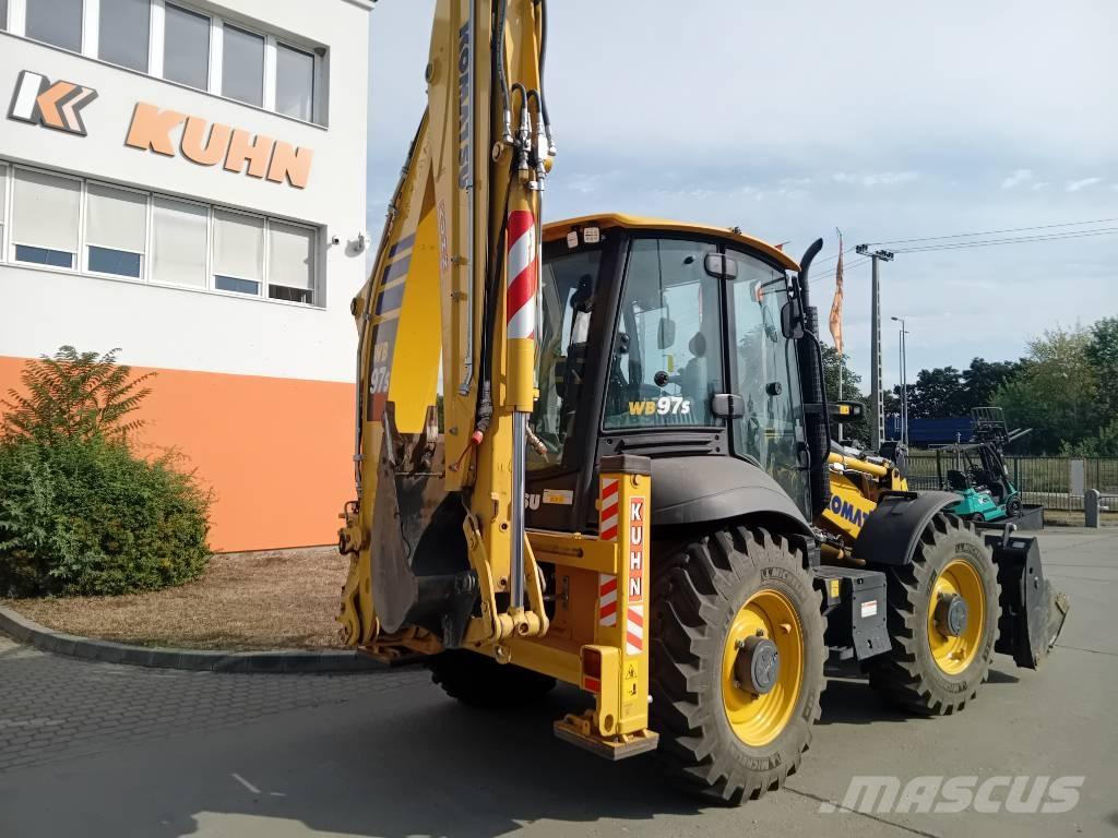 Komatsu WB 97 S-8 لوادر ذات جرافات عكسية