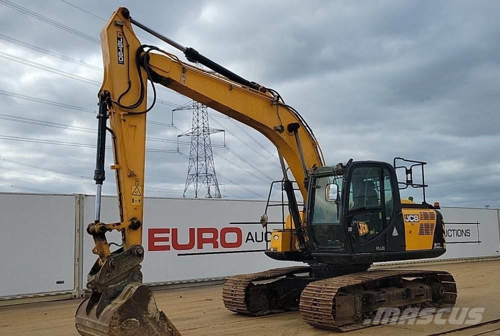 JCB JS 160 LC حفارات زحافة