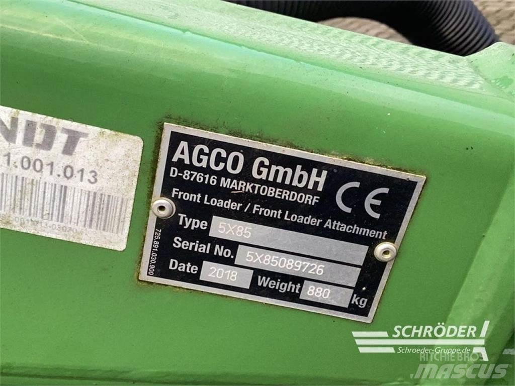 Fendt CARGO 5 X/85 لوادر وحفارات أمامية