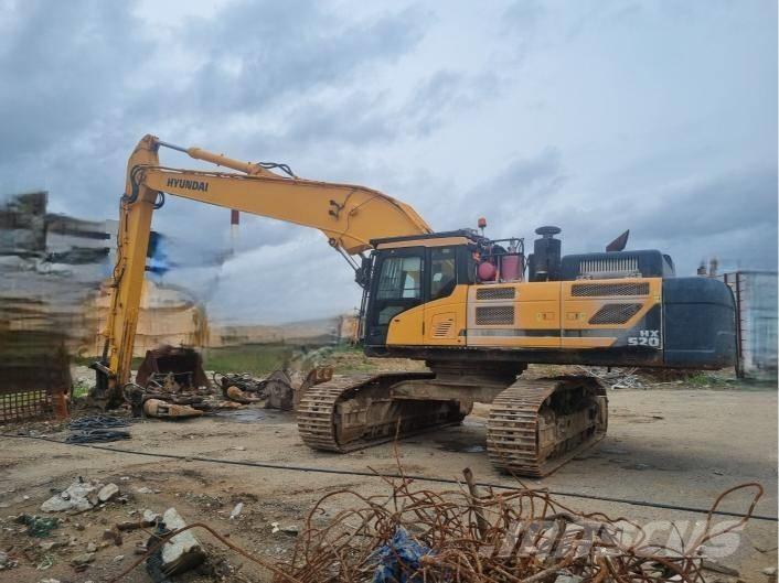 Hyundai HX 520 L حفارات زحافة