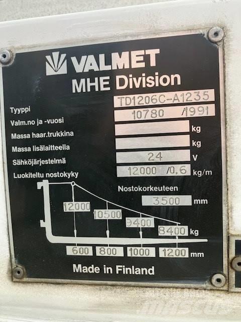 Valmet TD1206C-A123 شاحنات الديزل