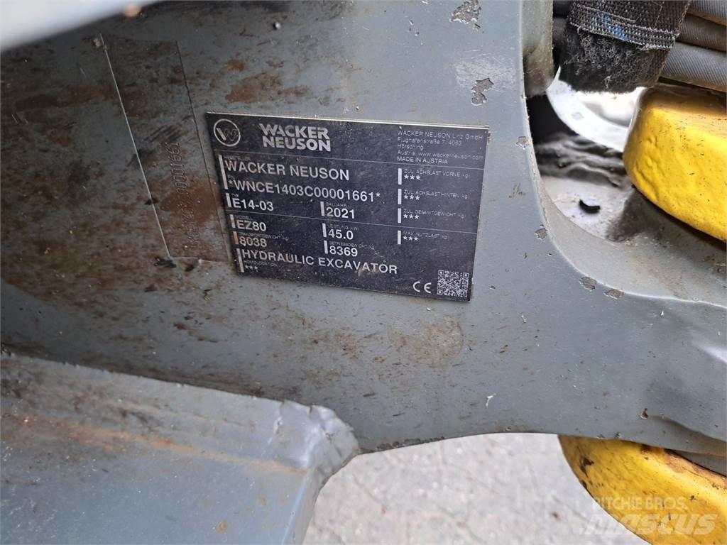 Wacker Neuson EZ80 حفارات زحافة
