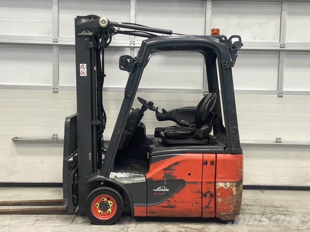 Linde E14-02 شاحنات ذات رافعات شوكية تعمل بالكهرباء
