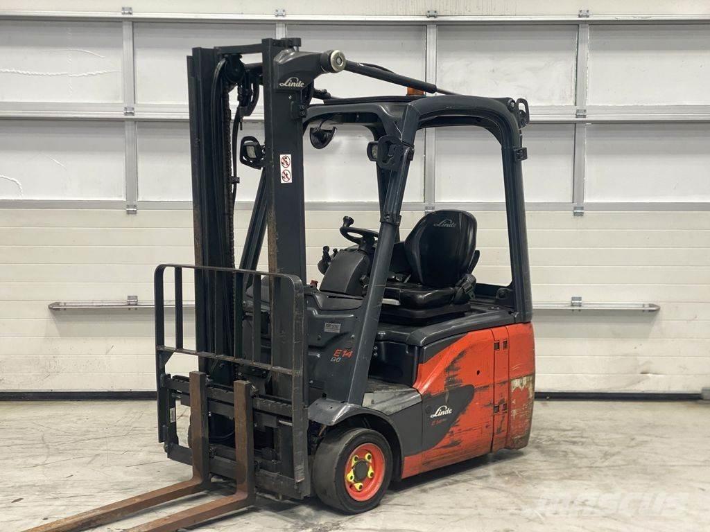 Linde E14-02 شاحنات ذات رافعات شوكية تعمل بالكهرباء