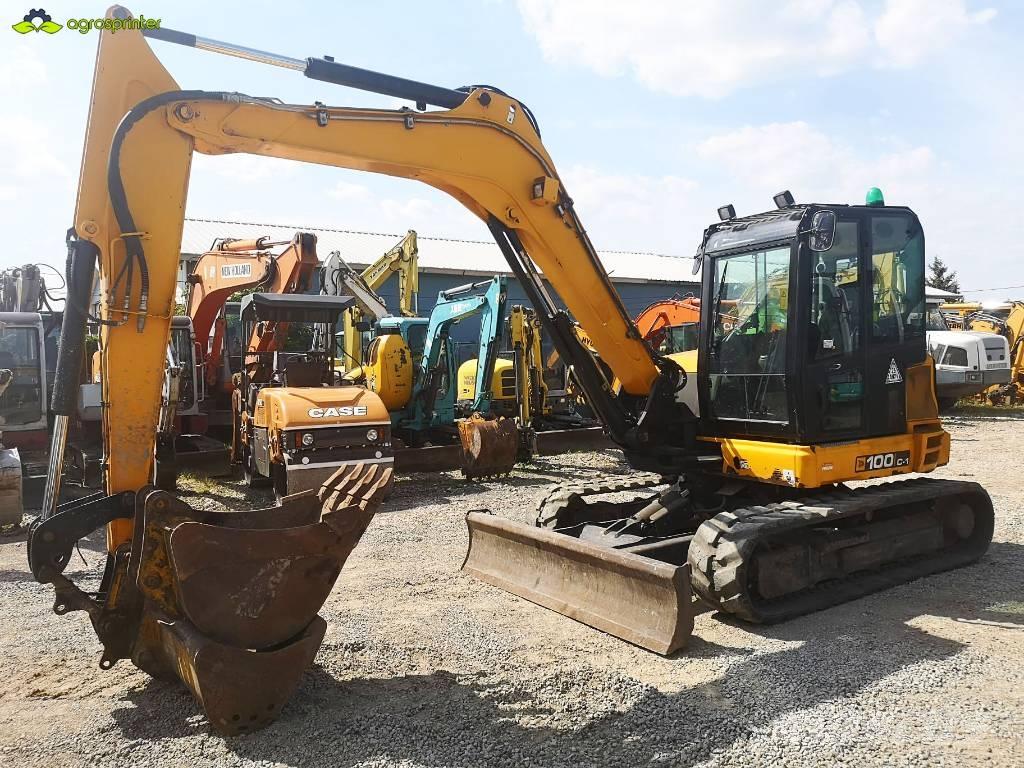 JCB 100 C حفارات وسط 7 طن - 12 طن