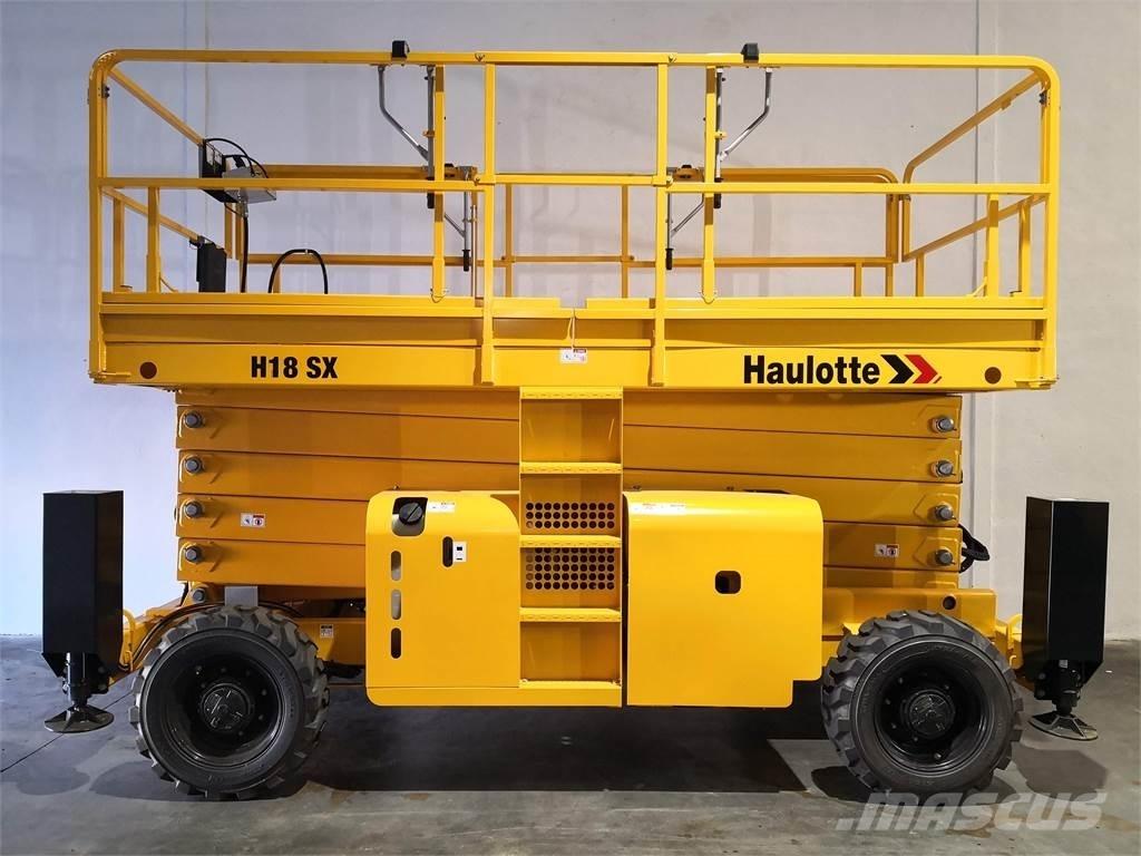 Haulotte H18SX رافعات مقصية الشكل
