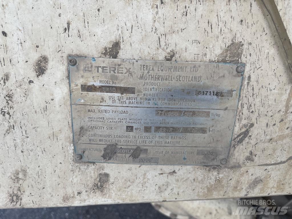 Terex TR 40 ساحبات مفصلية