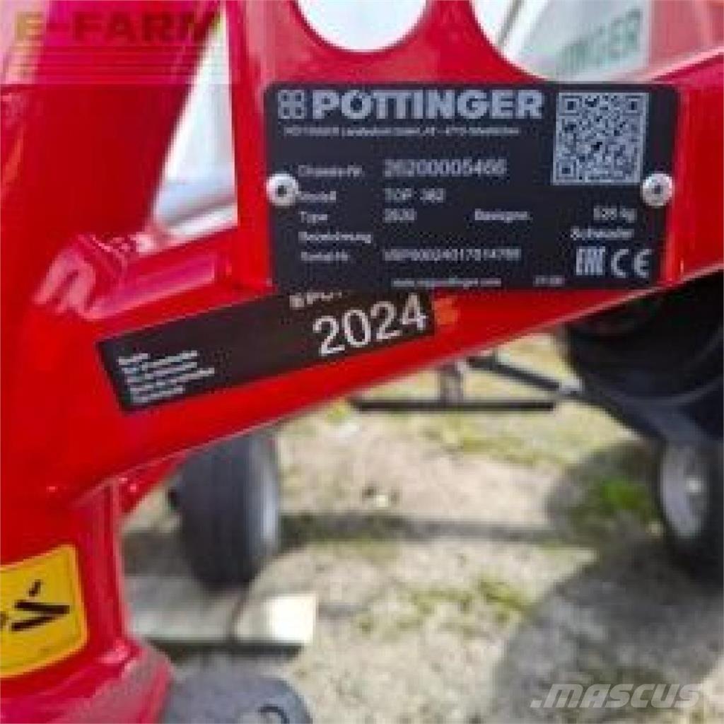 Pöttinger Top 382 محشات