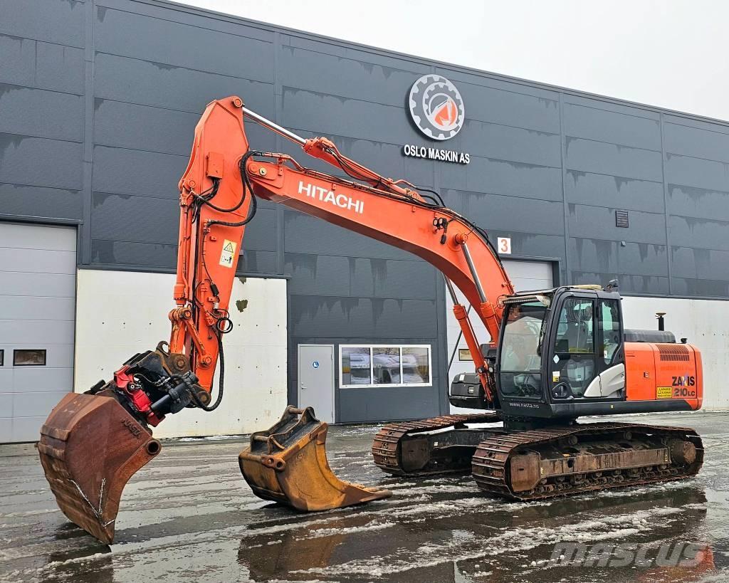 Hitachi ZX 210 LC-6 حفارات زحافة