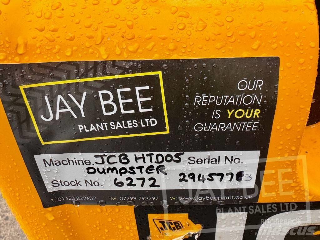 JCB HDT-5 E عربات نقل قلابة مجنزرة