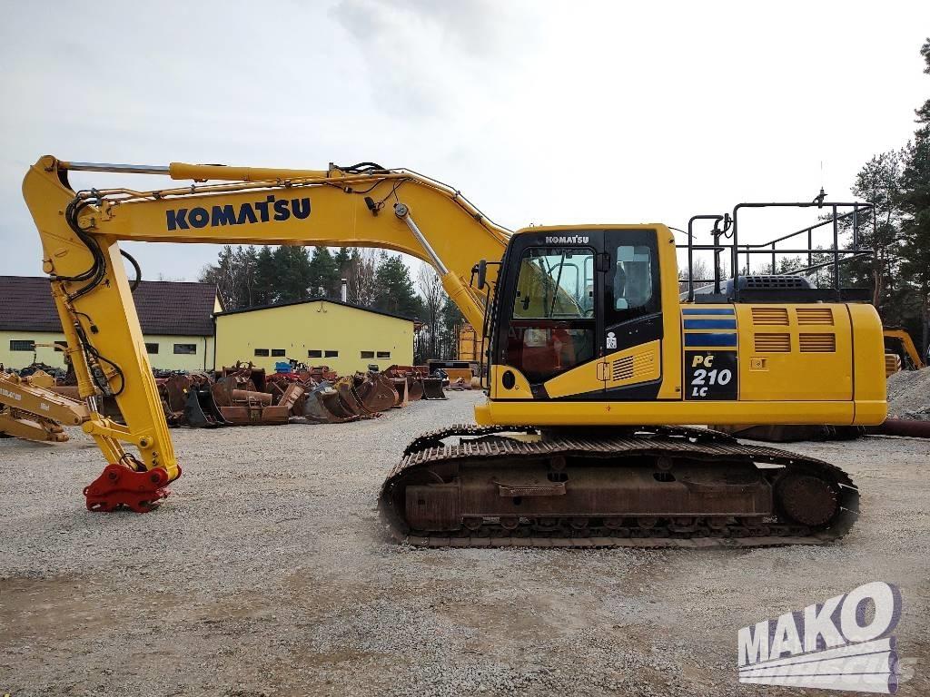 Komatsu PC 210 LC-10 حفارات زحافة