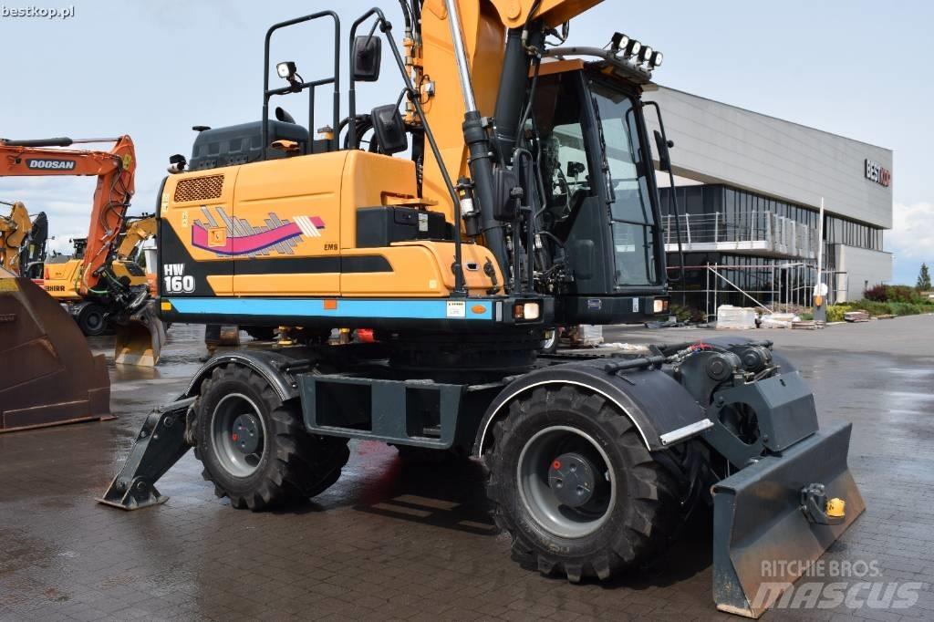 Hyundai HW 160 حفارات بعجل