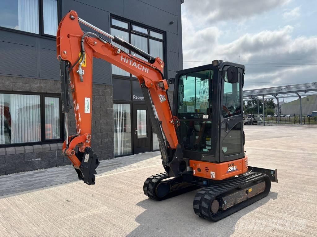 Hitachi ZX 26 U-6 حفارات صغيرة أقل من 7 طن (حفارات صغيرة)