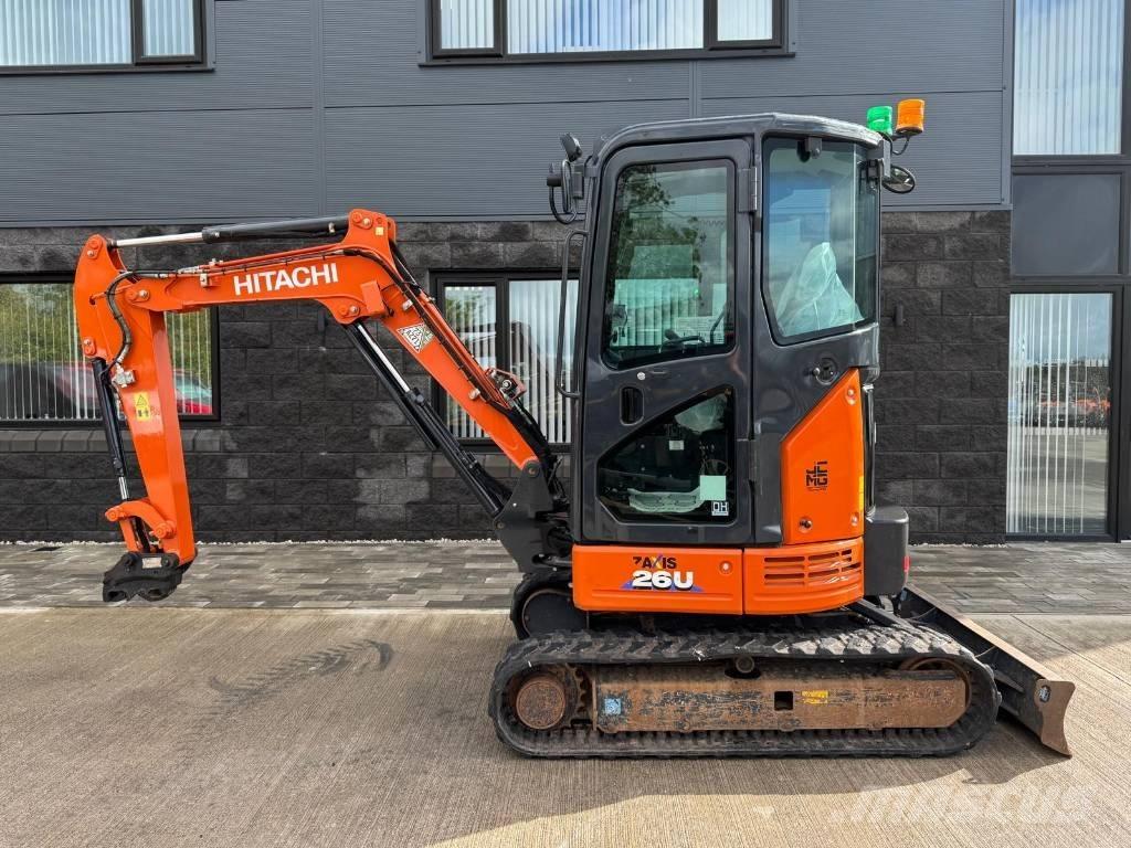 Hitachi ZX 26 U-6 حفارات صغيرة أقل من 7 طن (حفارات صغيرة)