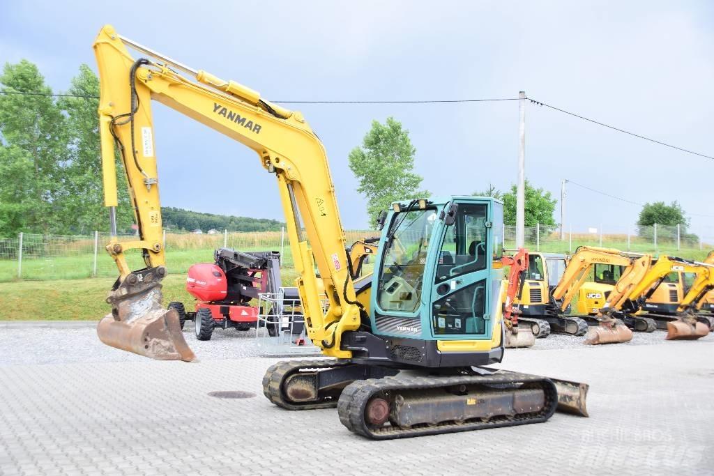 Yanmar Vio 80-1 حفارات وسط 7 طن - 12 طن