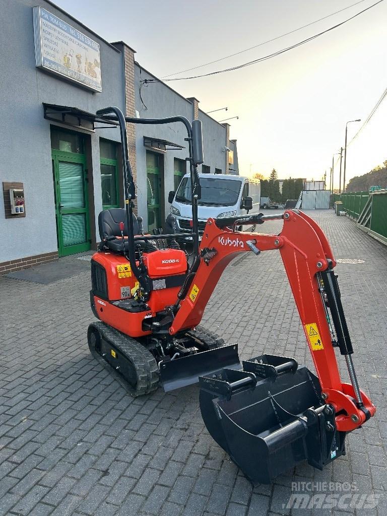Kubota KX 008-5 حفارات صغيرة أقل من 7 طن (حفارات صغيرة)