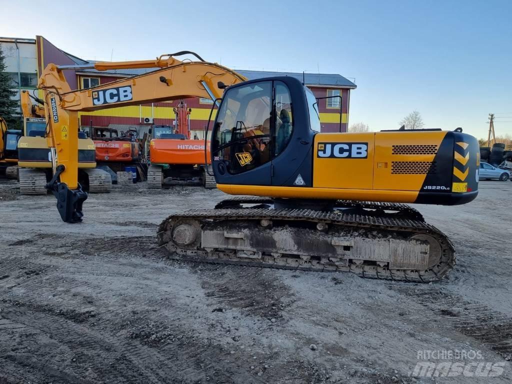 JCB JS 220 LC حفارات زحافة