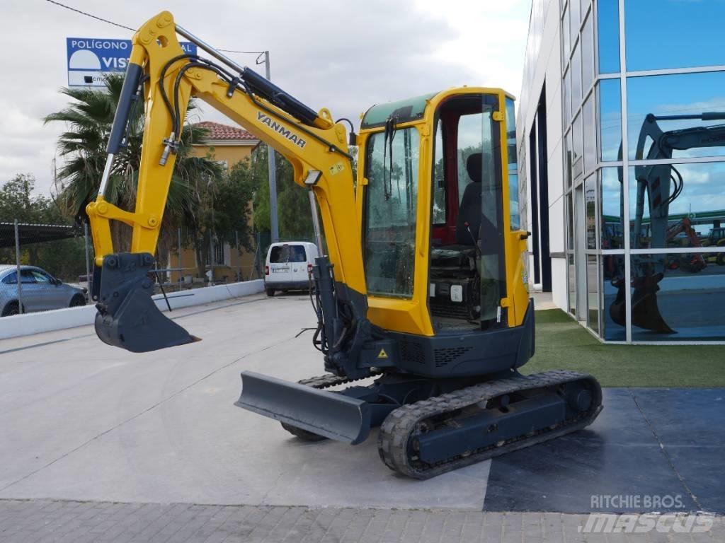 Yanmar Vio 25 حفارات صغيرة أقل من 7 طن (حفارات صغيرة)