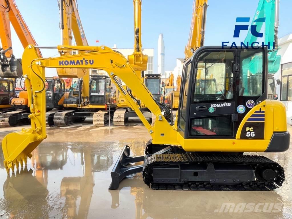 Komatsu PC 56 حفارات صغيرة أقل من 7 طن (حفارات صغيرة)
