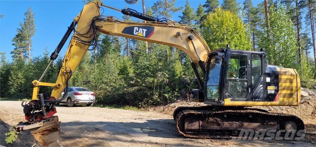 CAT 316EL حفارات زحافة