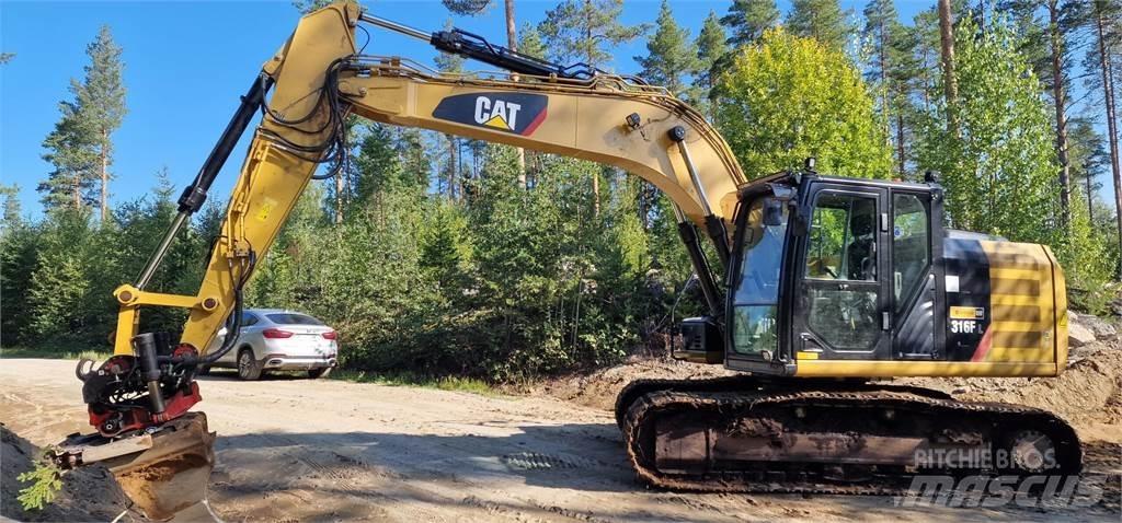 CAT 316EL حفارات زحافة