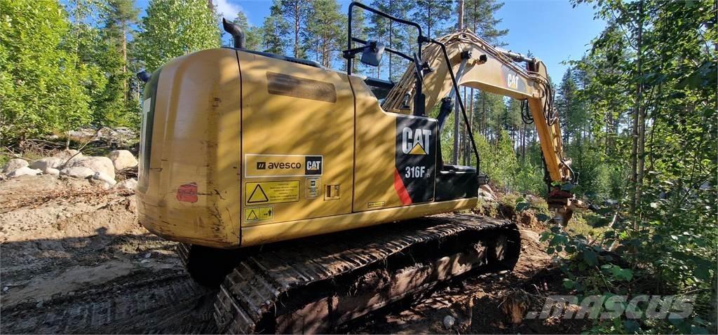 CAT 316EL حفارات زحافة